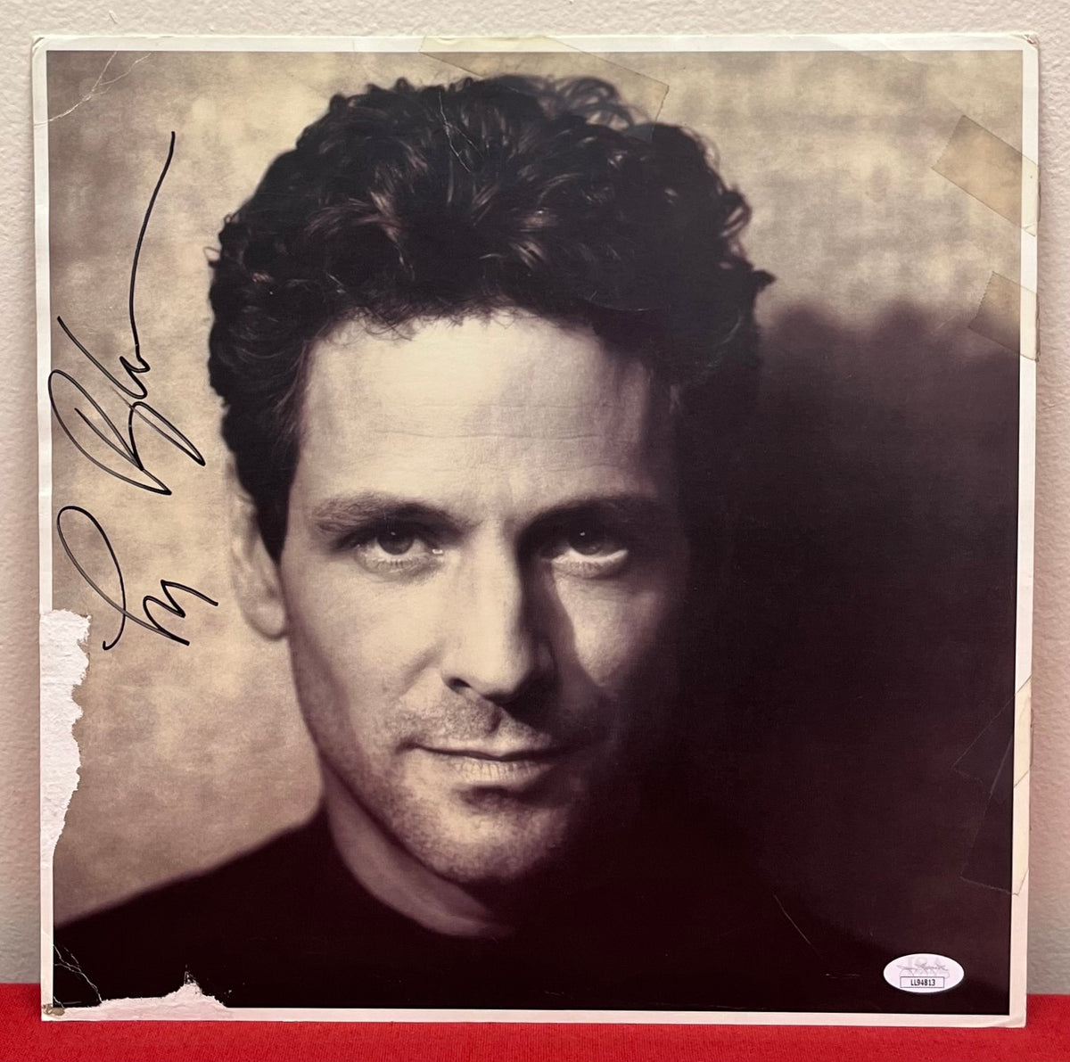 Fleetwood Mac - Lindsey Buckingham (Signed) Guitarist 12x12 Promo Poster Autographed 1992 JSA COA
