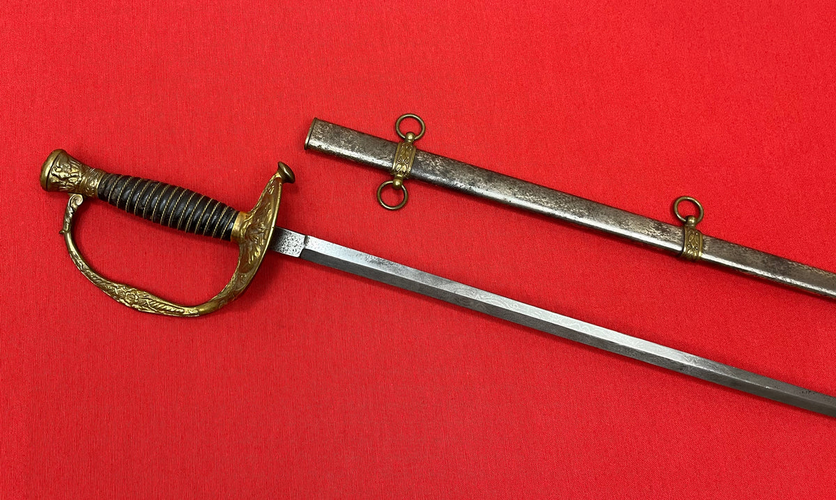 U.S. Model 1860 Staff & Field Officer's Sword - Civil War