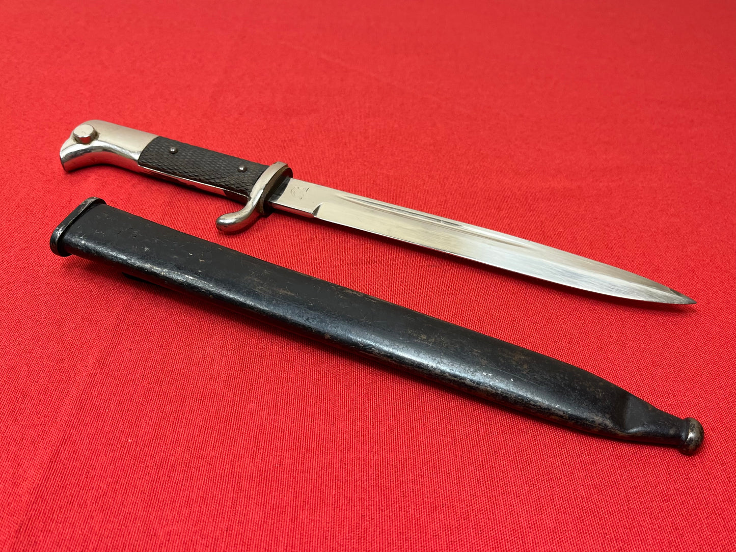 WW2 German K98 Mauser Dress/Parade Bayonet & Scabbard