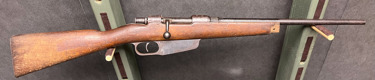 WWll Italian ONB Fascist Youth Balilla Blank Firing M1891 Carcano Child’s Training Rifle