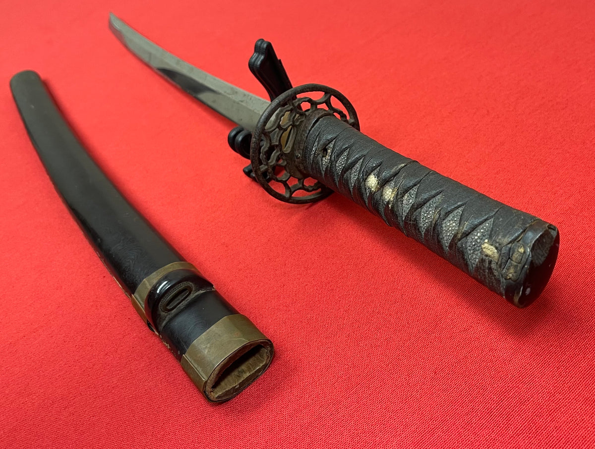 Original Japanese 18th Century Wakizashi Samurai Sword - Edo Period (1603–1868)