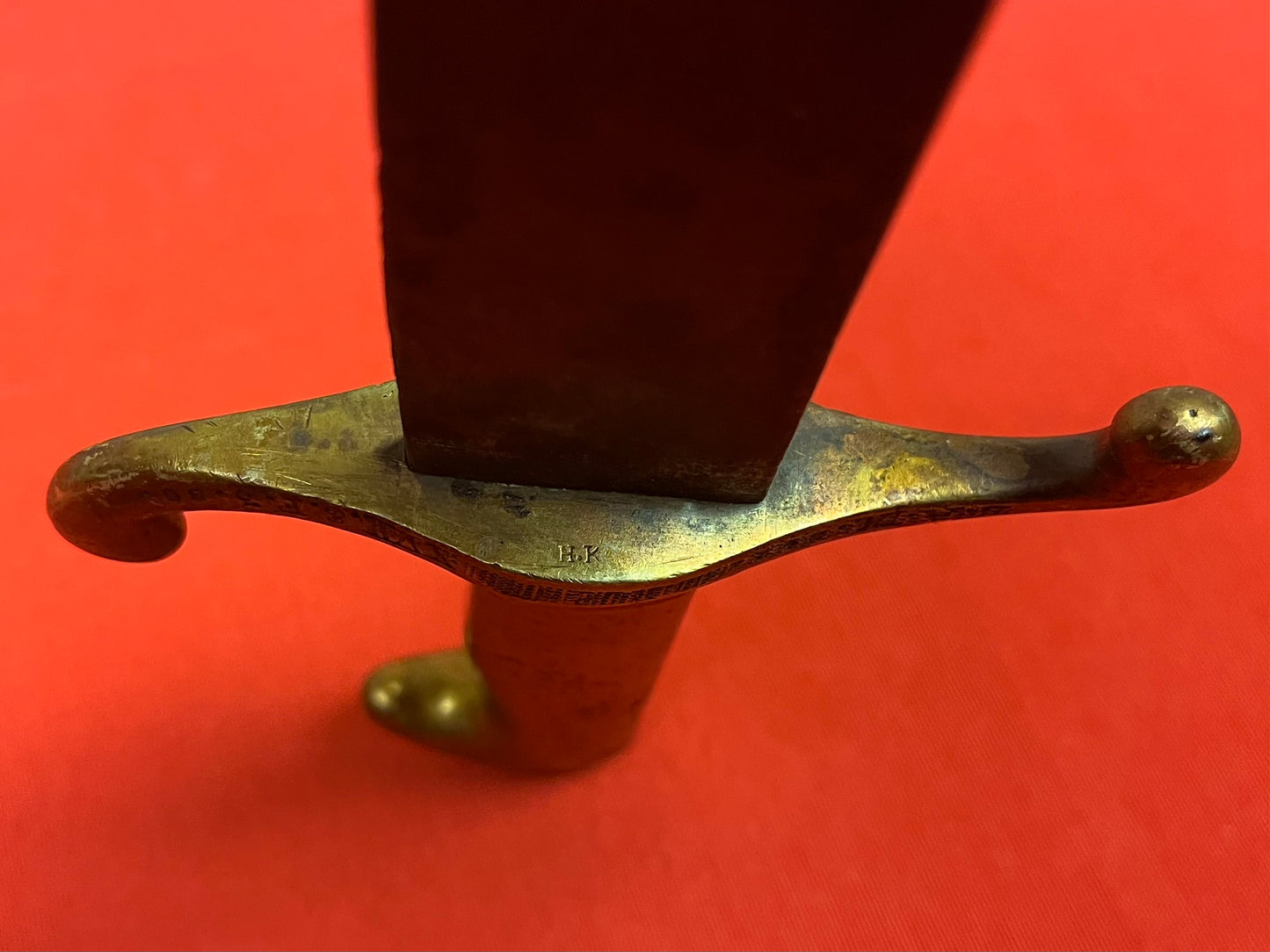 M1864 German Prussian “Faschinenmesser” Short Sword by H.K. Unit Marked