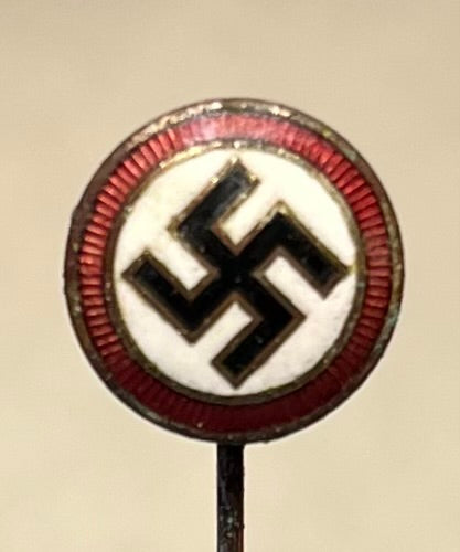 WW2 German Early NSDAP Supporter Enamel Stickpin