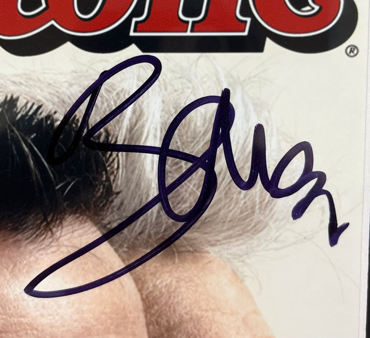 U2 - BONO (Signed) Paul David Hewson Rolling Stone Magazine Print 11x14 PSA COA