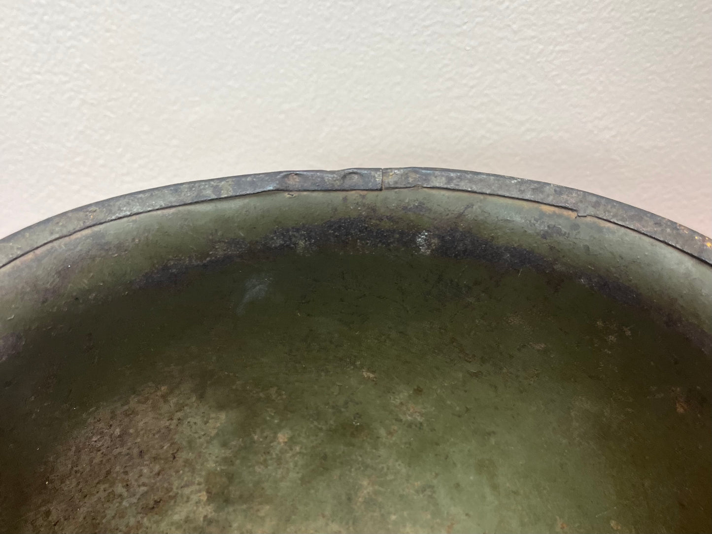 ORIGINAL WW2 U.S. M1 HELMET W/I  WESTINGHOUSE LINER