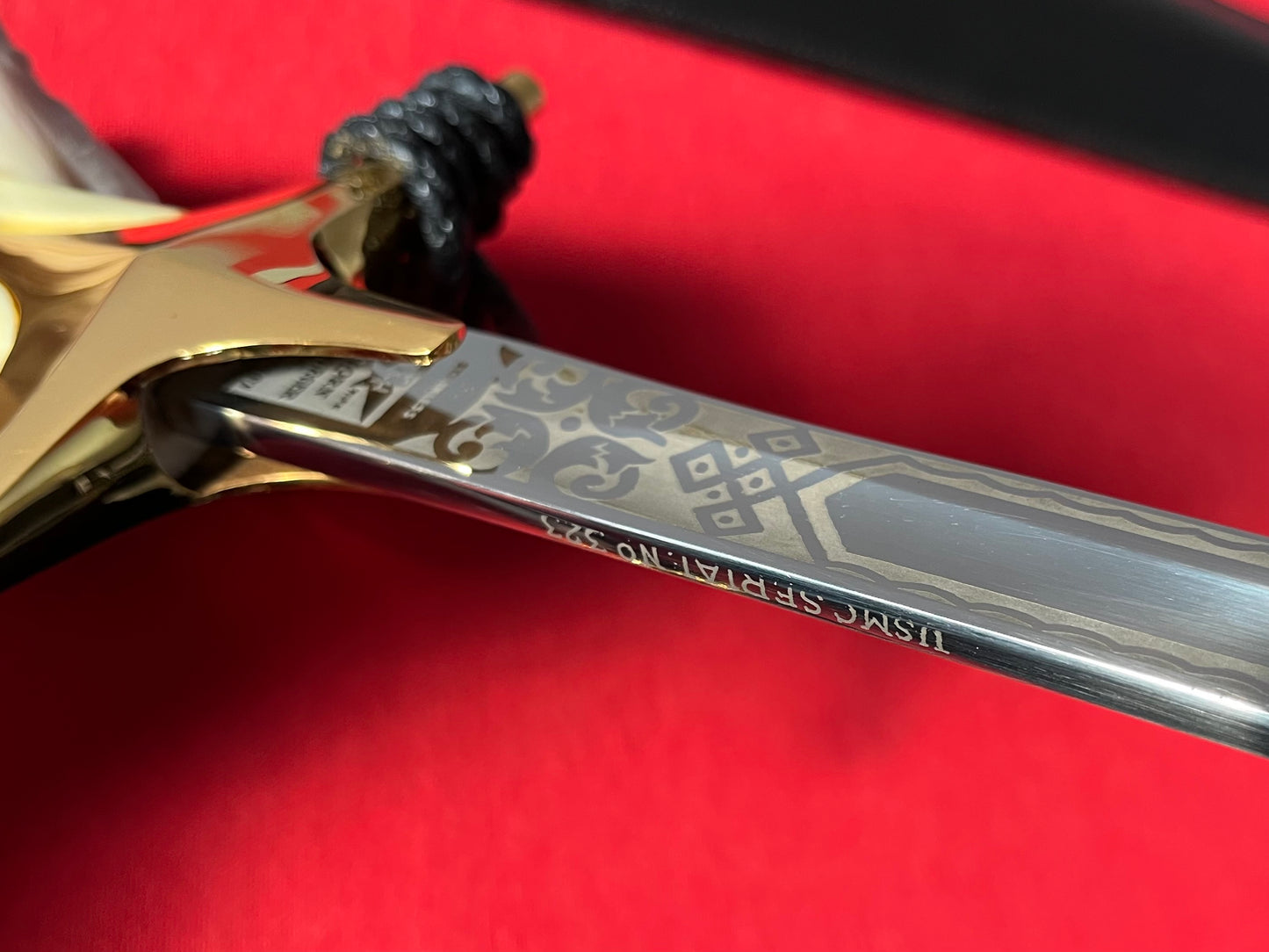 U.S Marine Corps Officer's Mameluke Sword by H.H Hilborn-Hamburger - German Made