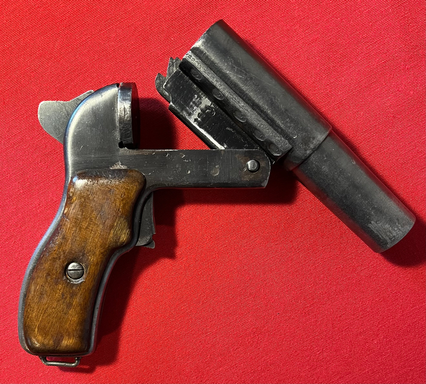 WW2 M1944 Russian Signal / Flare Pistol Model 1944 - Spsh2 (Documented)