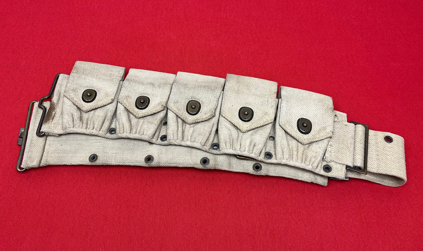 WWI U.S. M1910 Cartridge Belt