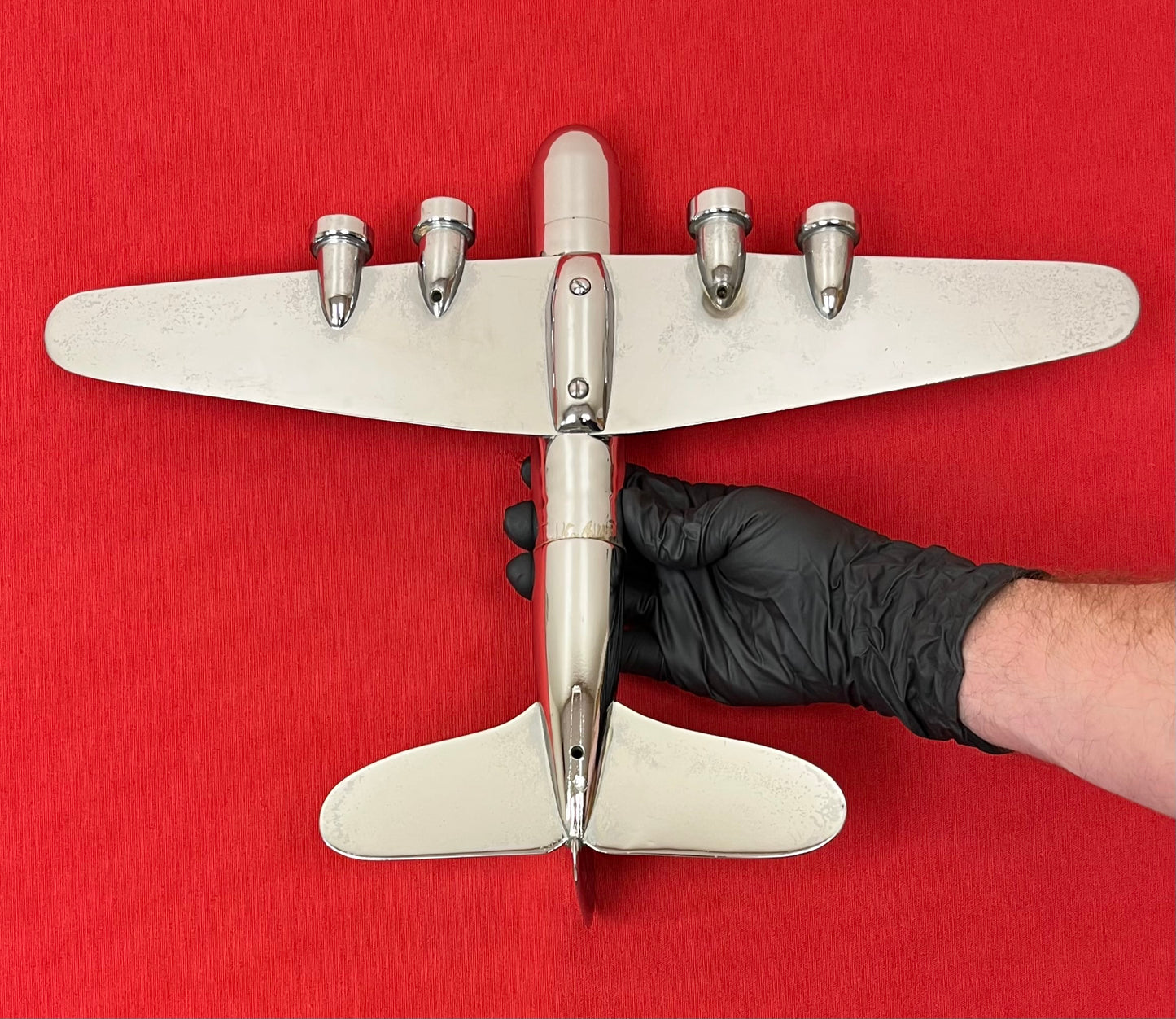 WW2 U.S. ARTILLERY SHELL TRENCH ART AIRPLANE (LARGE) 18 INCHES