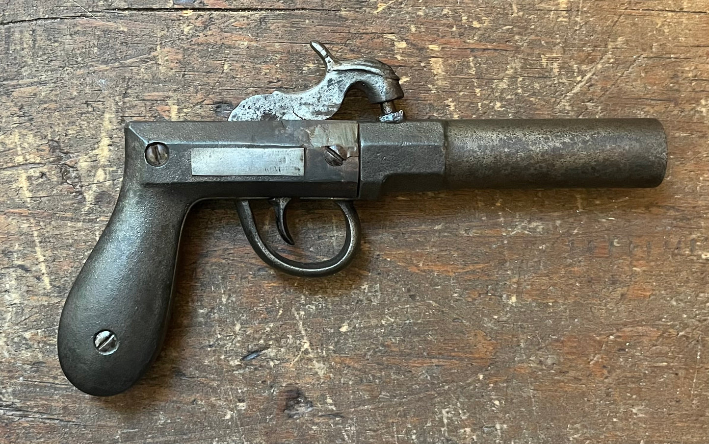 1857 William S. Butler (All-Cast) 41. Cal Percussion Boot Pistol - Civil War Era