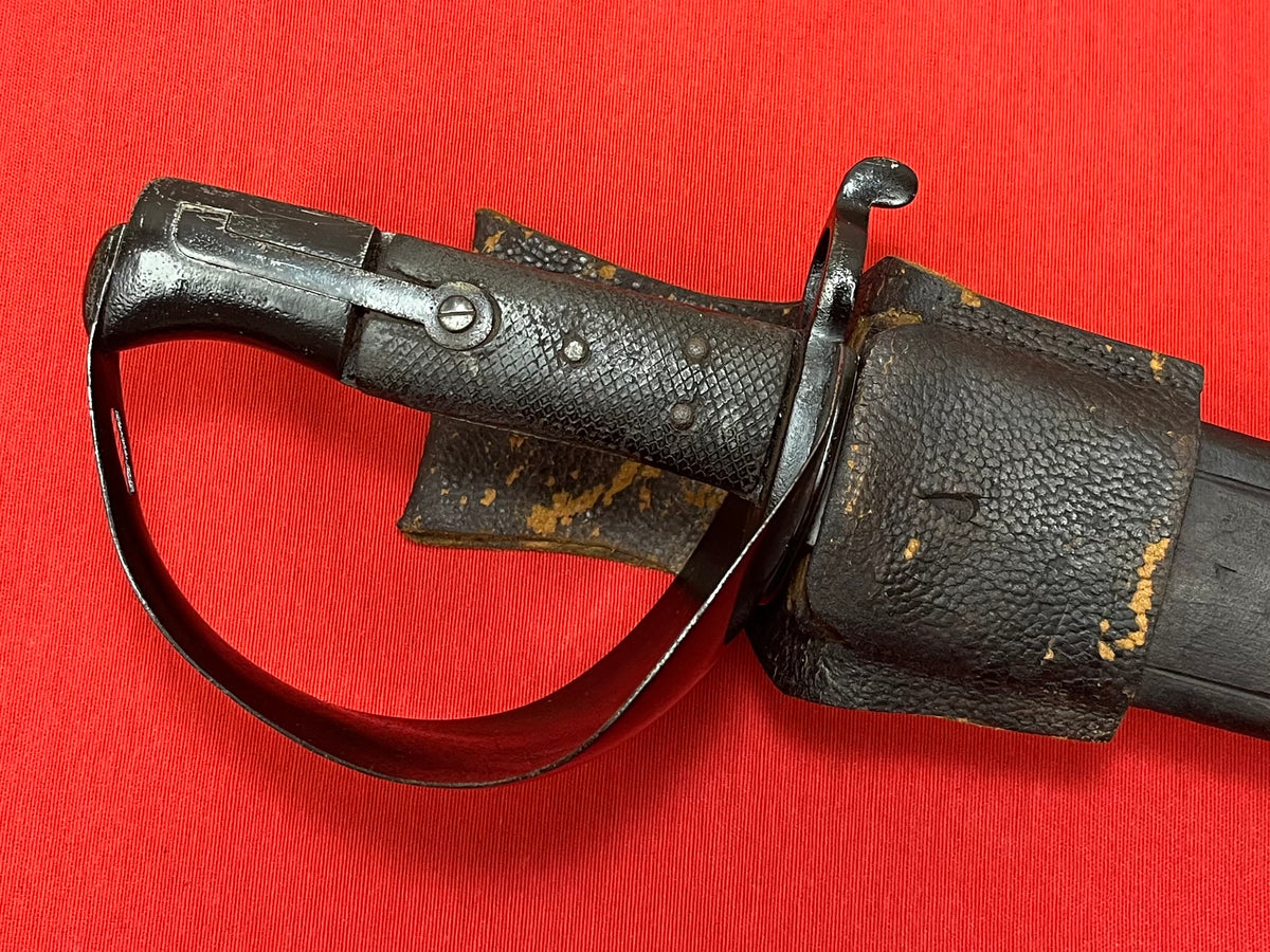 P1859 English Enfield Rifle Naval Cutlass Bayonet - Stone House Museum