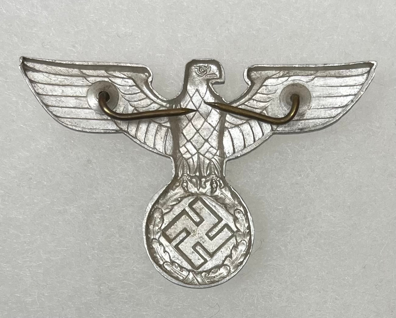Original WWII German 1936 PATTERN “Reichsbahn, Reichspost & Customs” VISOR CAP EAGLE Mützen Abzeichen