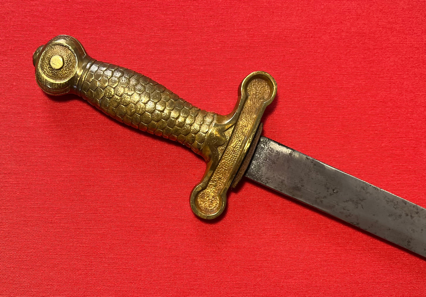 1870 U.S.N Naval Style “Boarding” Short Sword - Guard Stamped U.S.N 1832 M-1832