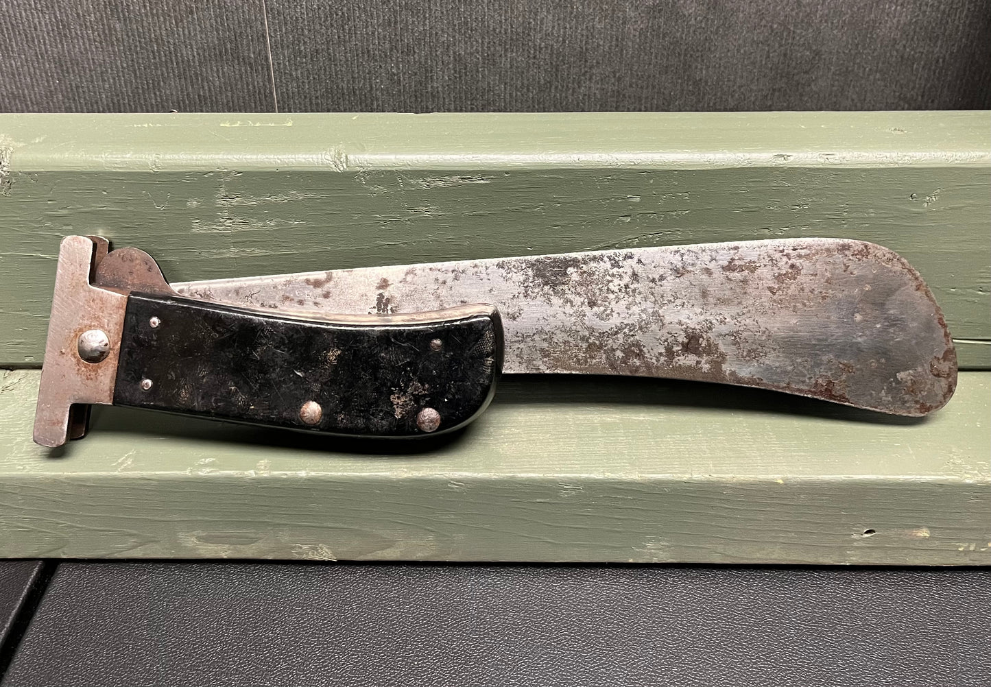 WW2 USAAF SURVIVAL KNIFE / FOLDING MACHETE ￼