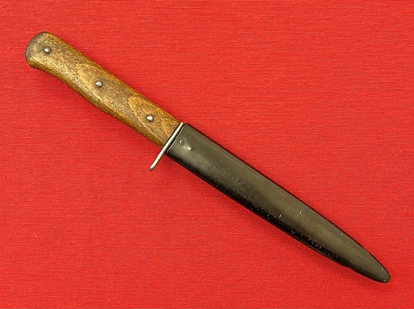 WW2 German Wehrmacht - Luftwaffe Boot Knife (No.6) “Stick Eagle” Marked Blade
