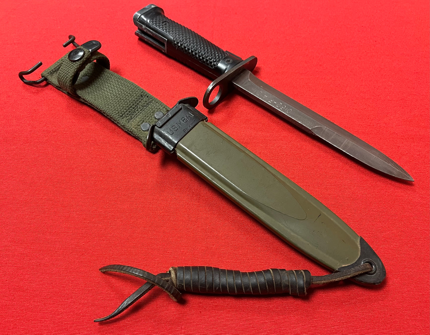 U.S. M6 Bayonet 0162-FADH (Scarce) Haitian Contract ONLY 1,250 MADE