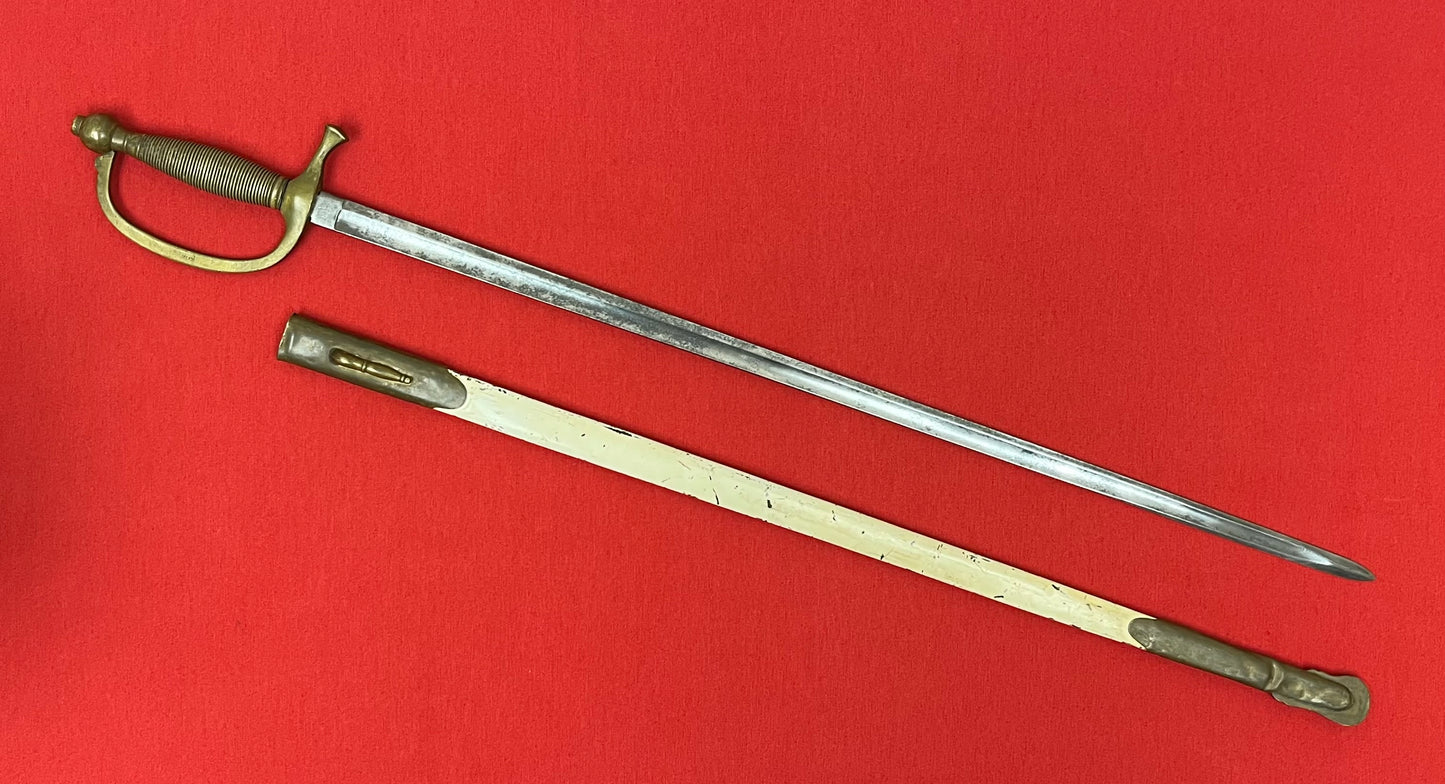M1840 MUSICIAN’S SWORD BY EMERSON & SILVER DATED 1863 - Civil War Era