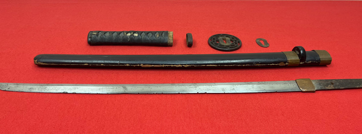 Original Japanese 18th Century Wakizashi Samurai Sword - Edo Period (1603–1868)