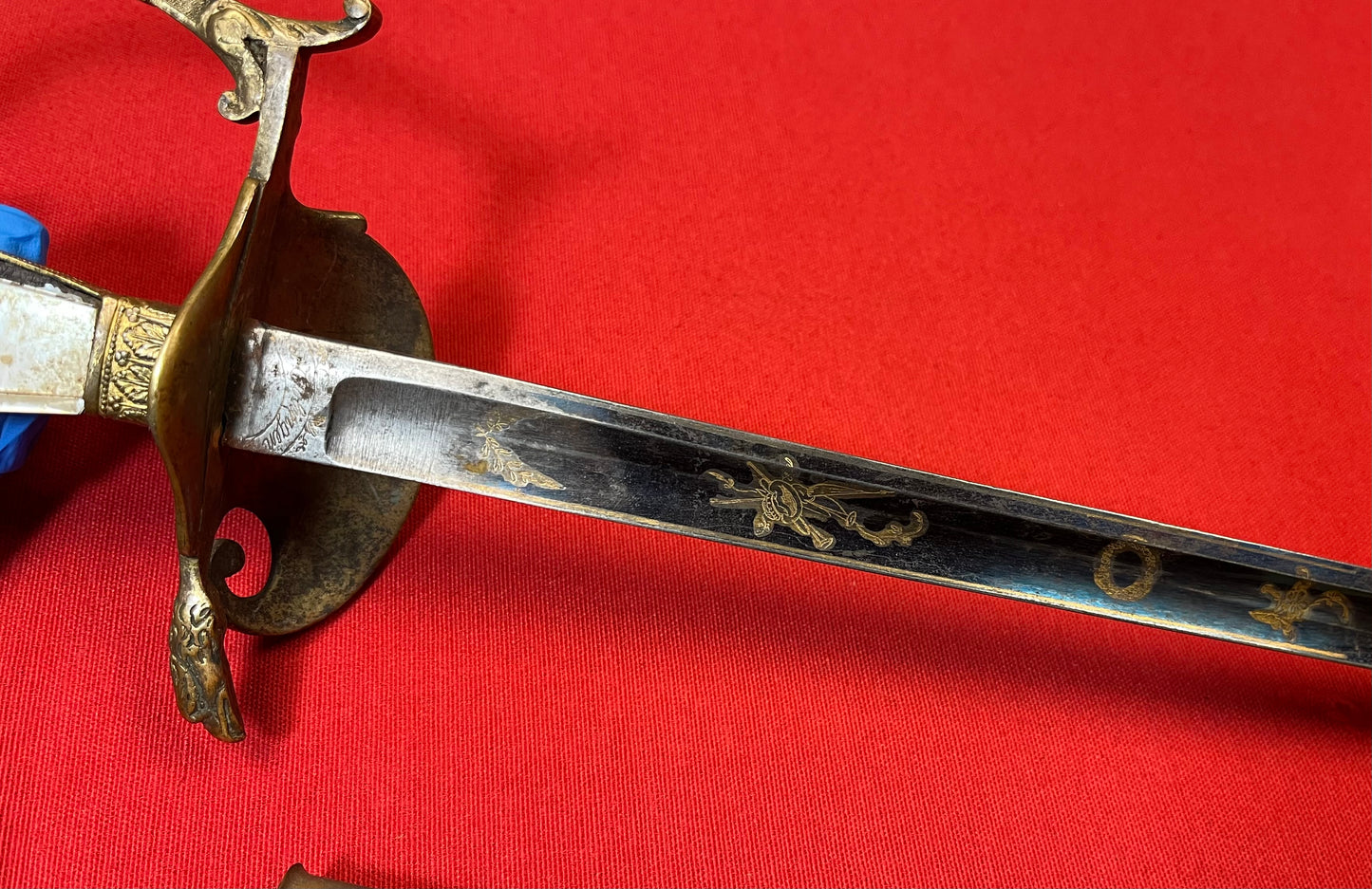 U.S. M1830 Officer's Eagle Head Pommel Sword P. Knecht