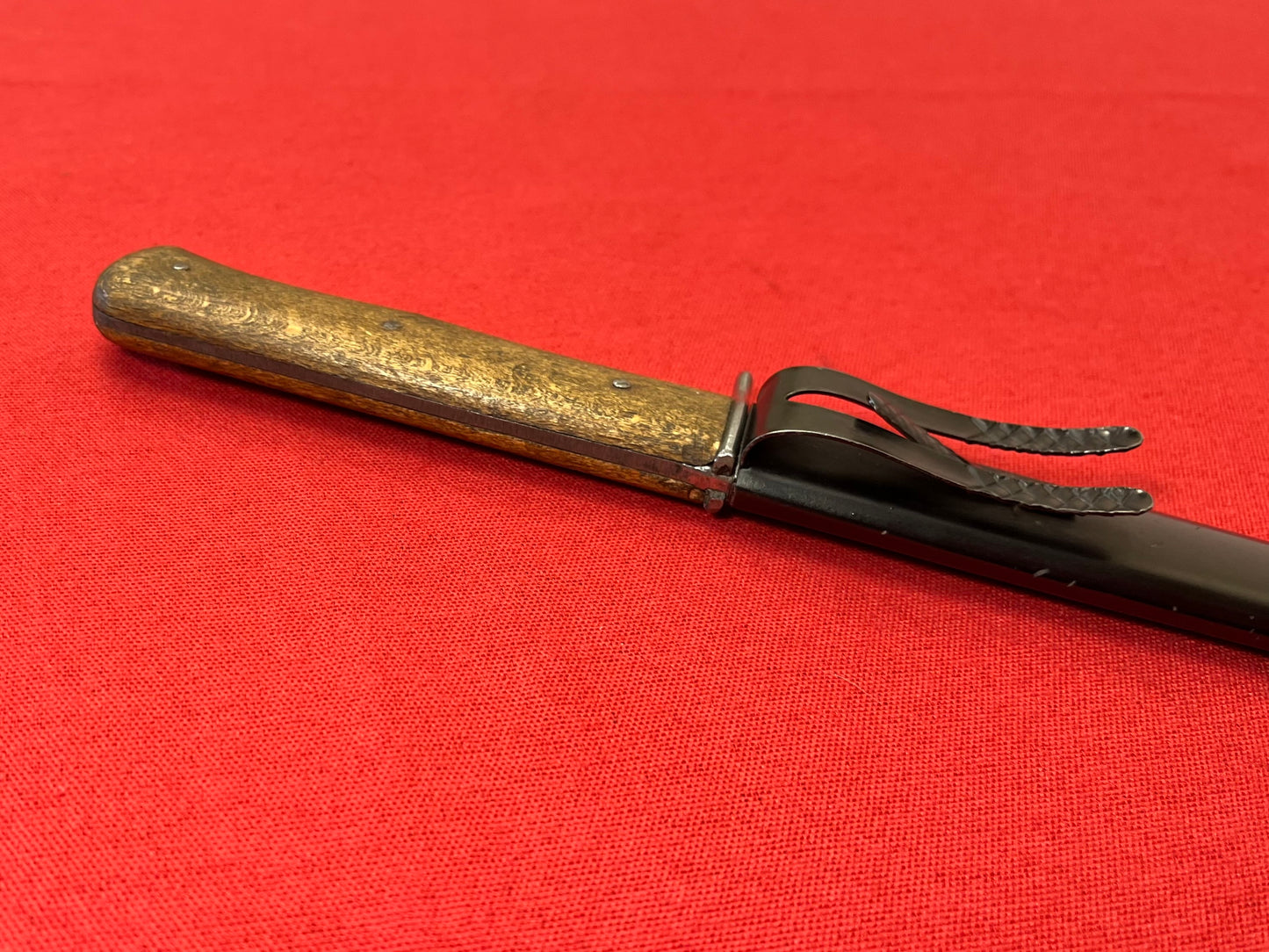 WW2 German Wehrmacht - Luftwaffe Boot Knife (No.6) “Stick Eagle” Marked Blade