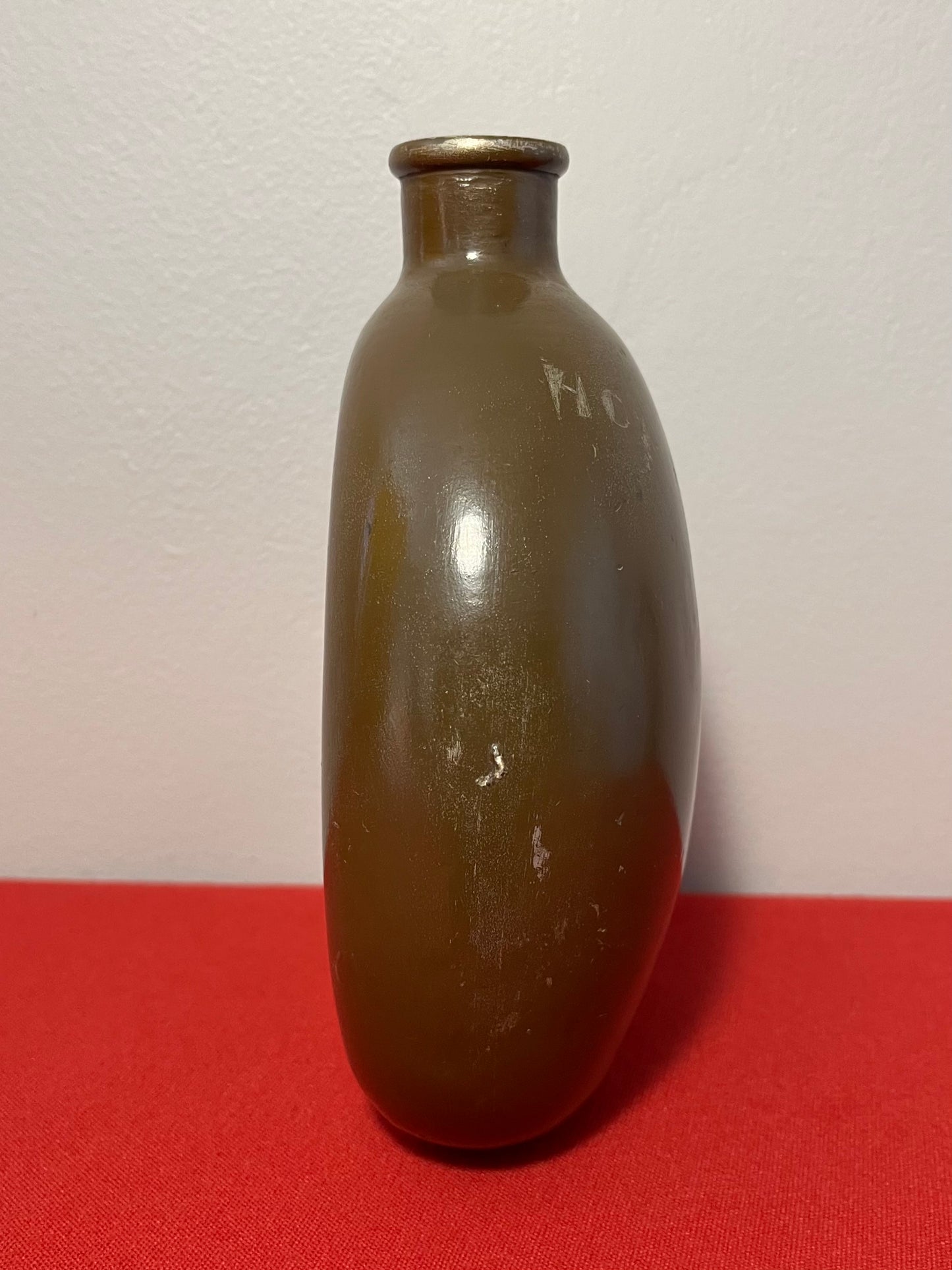 Authentic WW11 WW2 Japanese Soldier’s Canteen - Engraved Characters