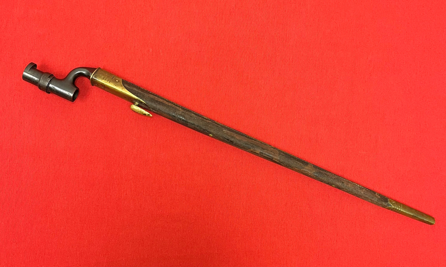 British Model 1876
Martini-Henry Rifle Bayonet & Scabbard