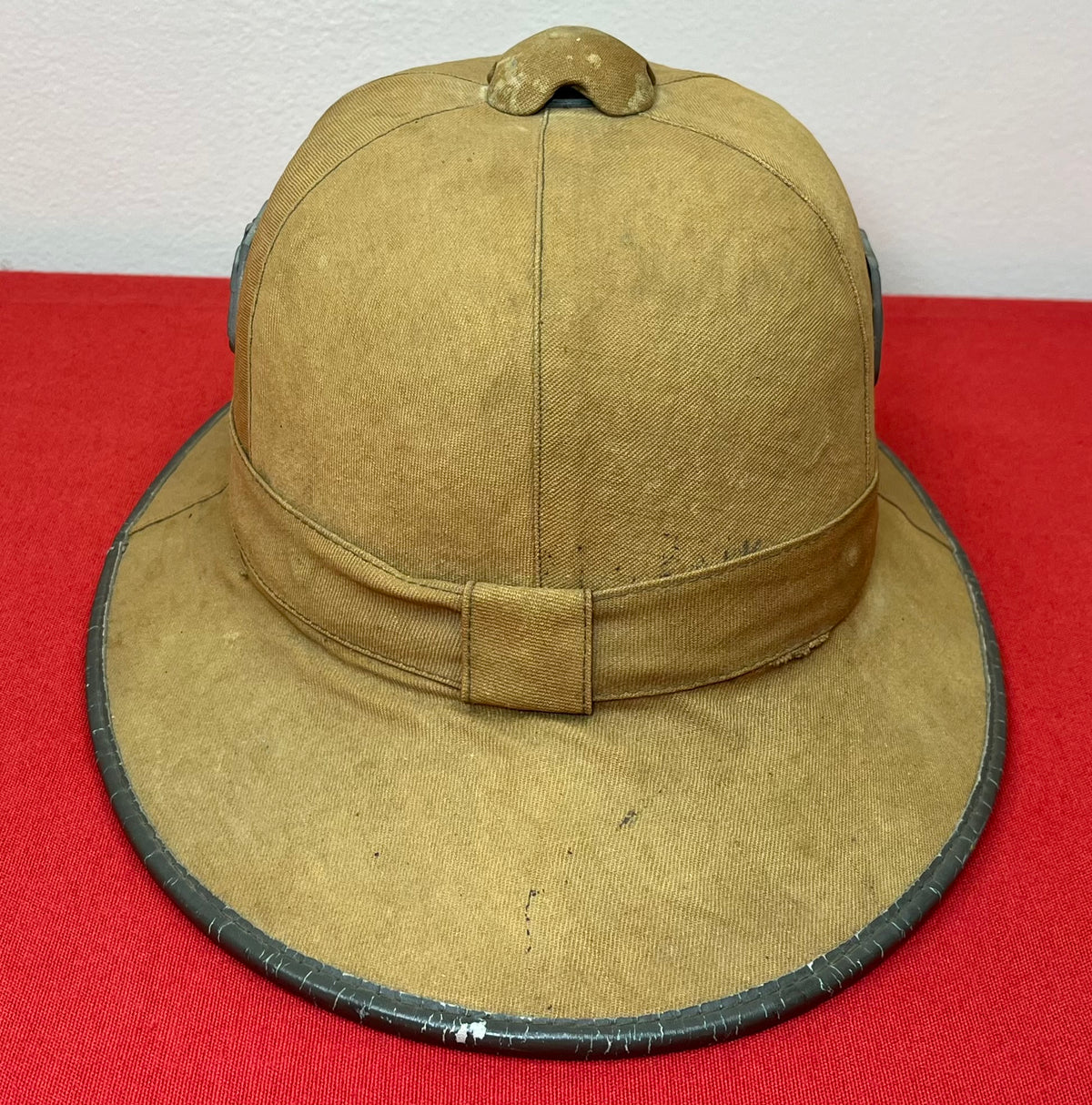 Original WWII German Heer Army Tropical Pith Helmet 1st Pattern