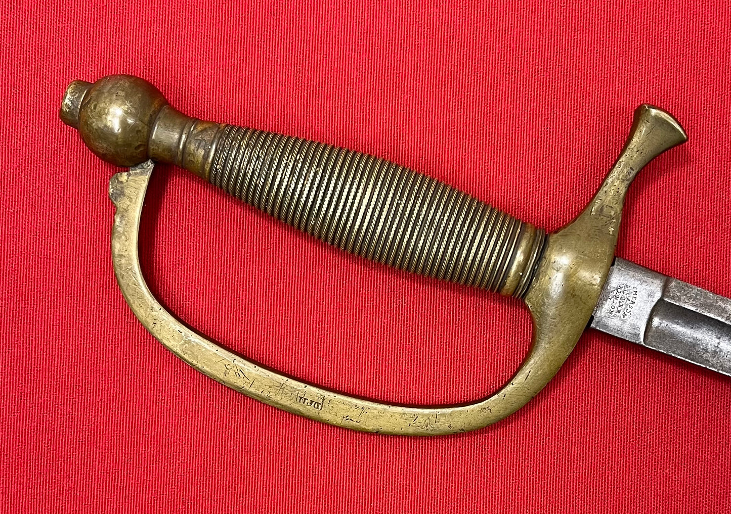 M1840 MUSICIAN’S SWORD BY EMERSON & SILVER DATED 1863 - Civil War Era