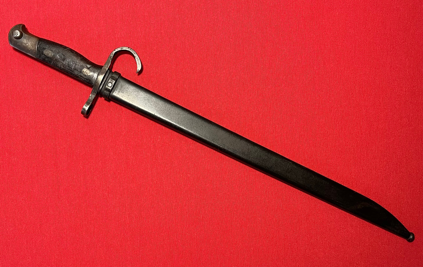 WW2 Japanese Arisaka Type 30 Bayonet & Scabbard / NAGOYA Arsenal Supervision