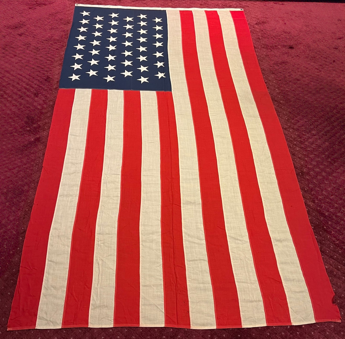 U.S. 45 Star Flag 12’ Spanish-American War Era (1896-1908) Owned by Samuel Rene Gummeré Ambassador of Morocco 1905-09