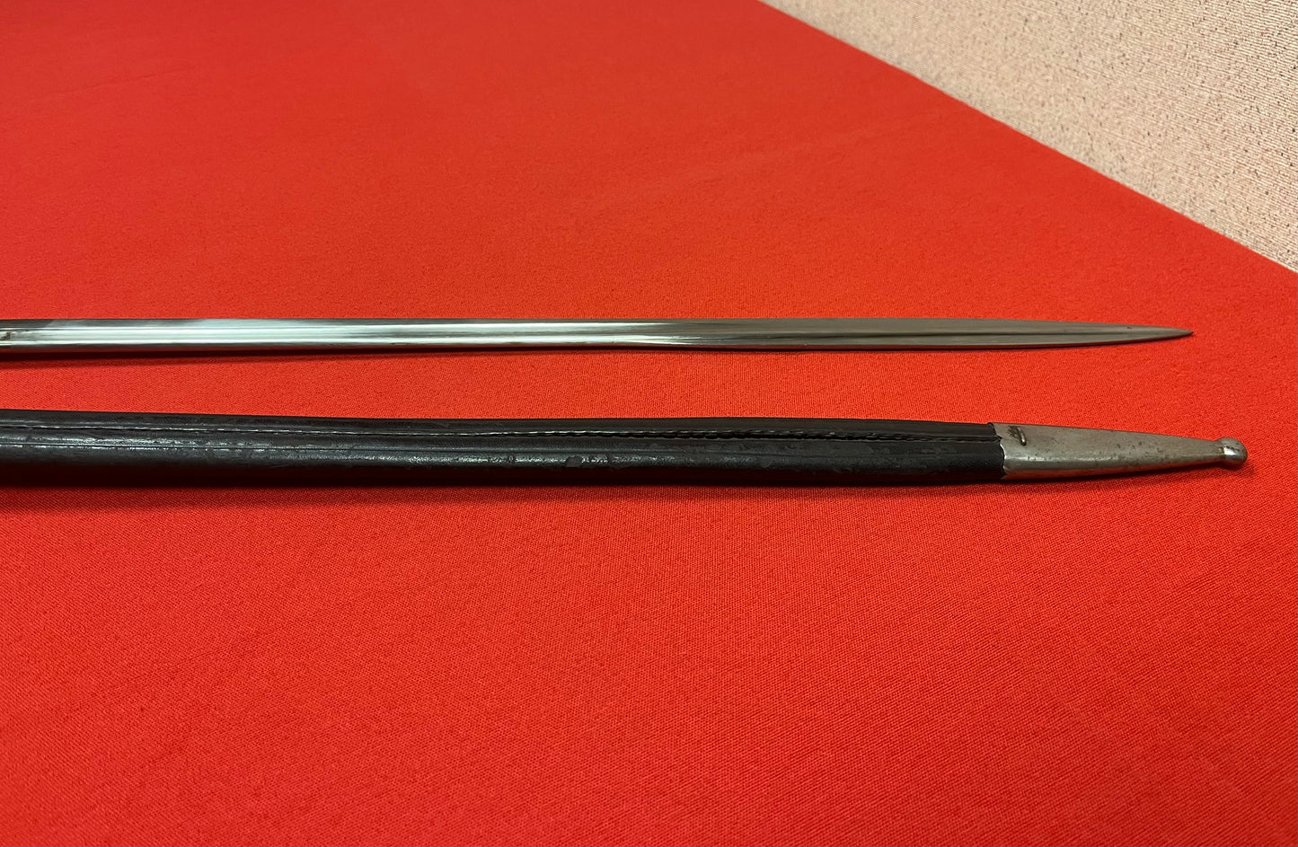 WW1 Era M1898 German "Quill Point" Bayonet W/ Matching Numbers by Simson & Co Suhl
