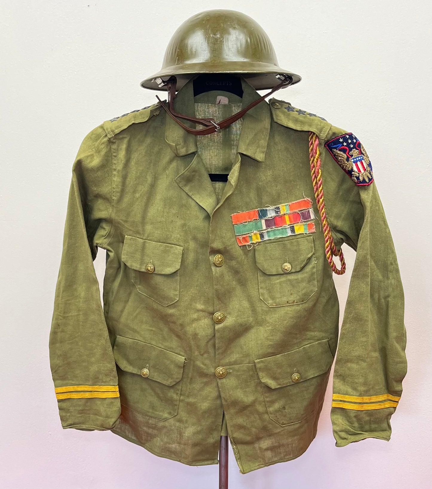 WW1 Era U.S. Child's (Small Size) Uniform Jacket, Pants & Helmet