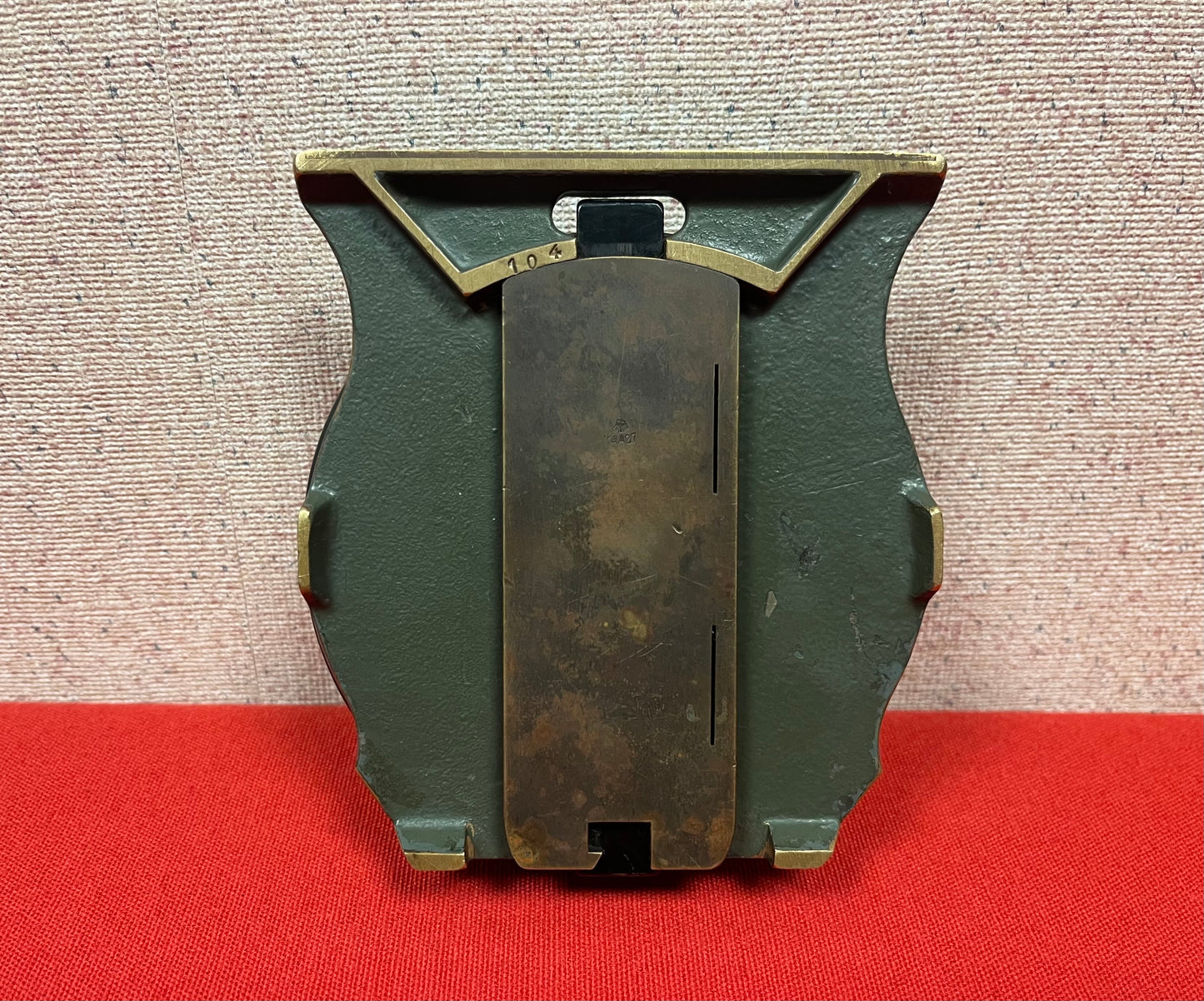 WWI German Artillery Field Compass C.P Goerz Berlin Fussartillerie Brass BR7100