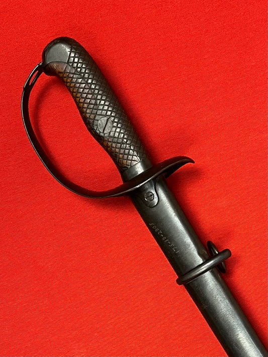 WW2 JAPANESE NCO CAVALRY TYPE 32 SWORD/SABER & SCABBARD - MATCHING #'s 17253