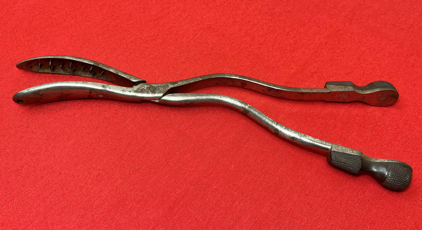 EARLY 1800’S CRANIOCLAST FORCEPS - ANTIQUE MEDICAL EQUIPMENT (CIVIL WAR ERA) #2