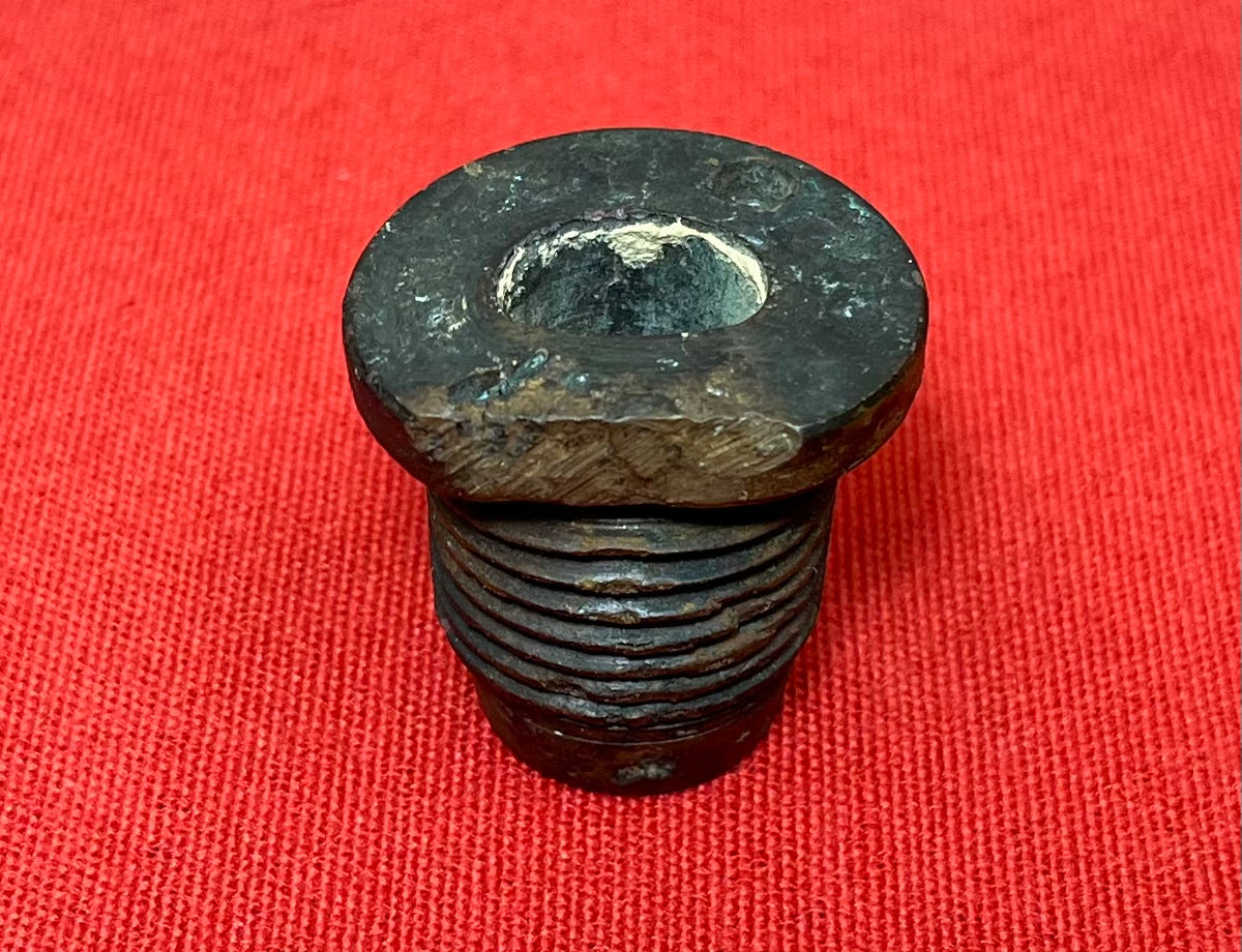 Authentic Civil War C.S.A. Artillery Shell Fuse Adapter - Dug Condition