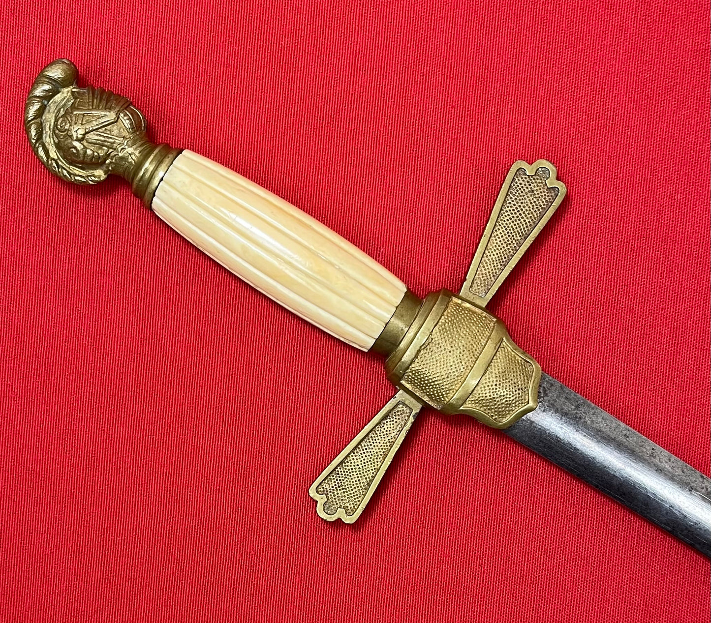 U.S. Civil War Era Militia Non Comissioned Officer’s Sword Knights Head Pommel C.1850