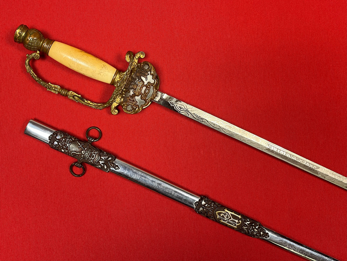 1880-90’s Patriarchs Militant Fraternal Order Sword Odd Fellows Named