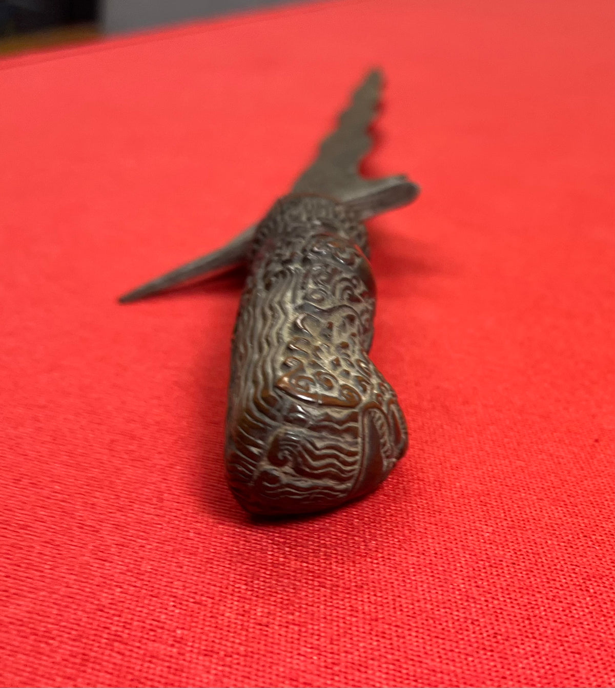 Original Indonesian East Indies Kris Dagger - Island of Java (Meteorite Blade) Circa 1850