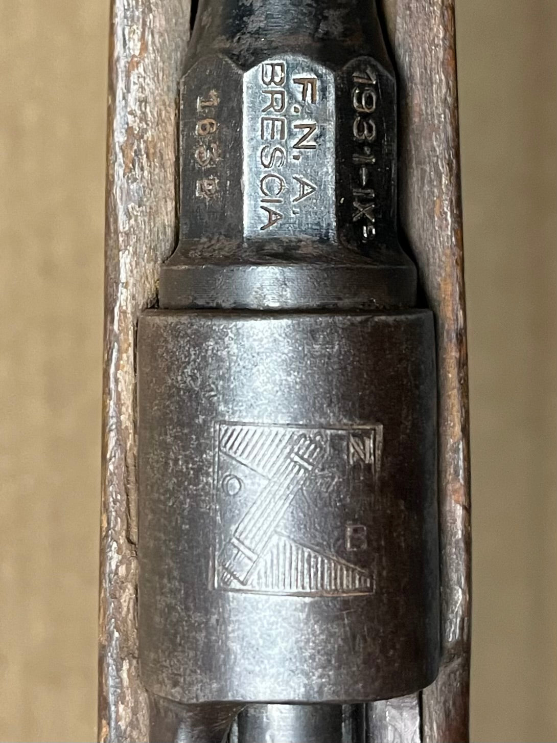 WWll Italian ONB Fascist Youth Balilla Blank Firing M1891 Carcano Child’s Training Rifle
