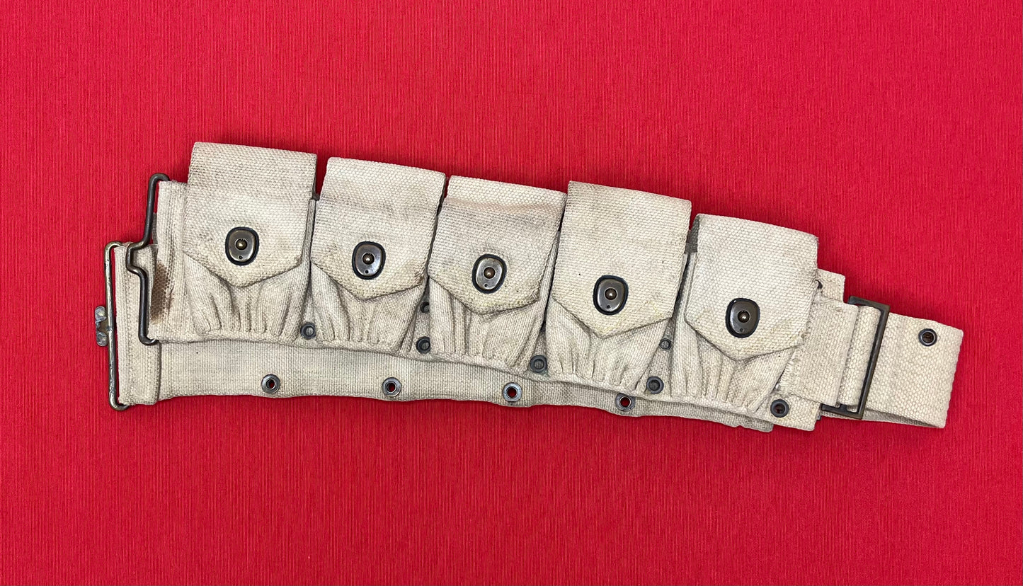 WWI U.S. M1910 Cartridge Belt