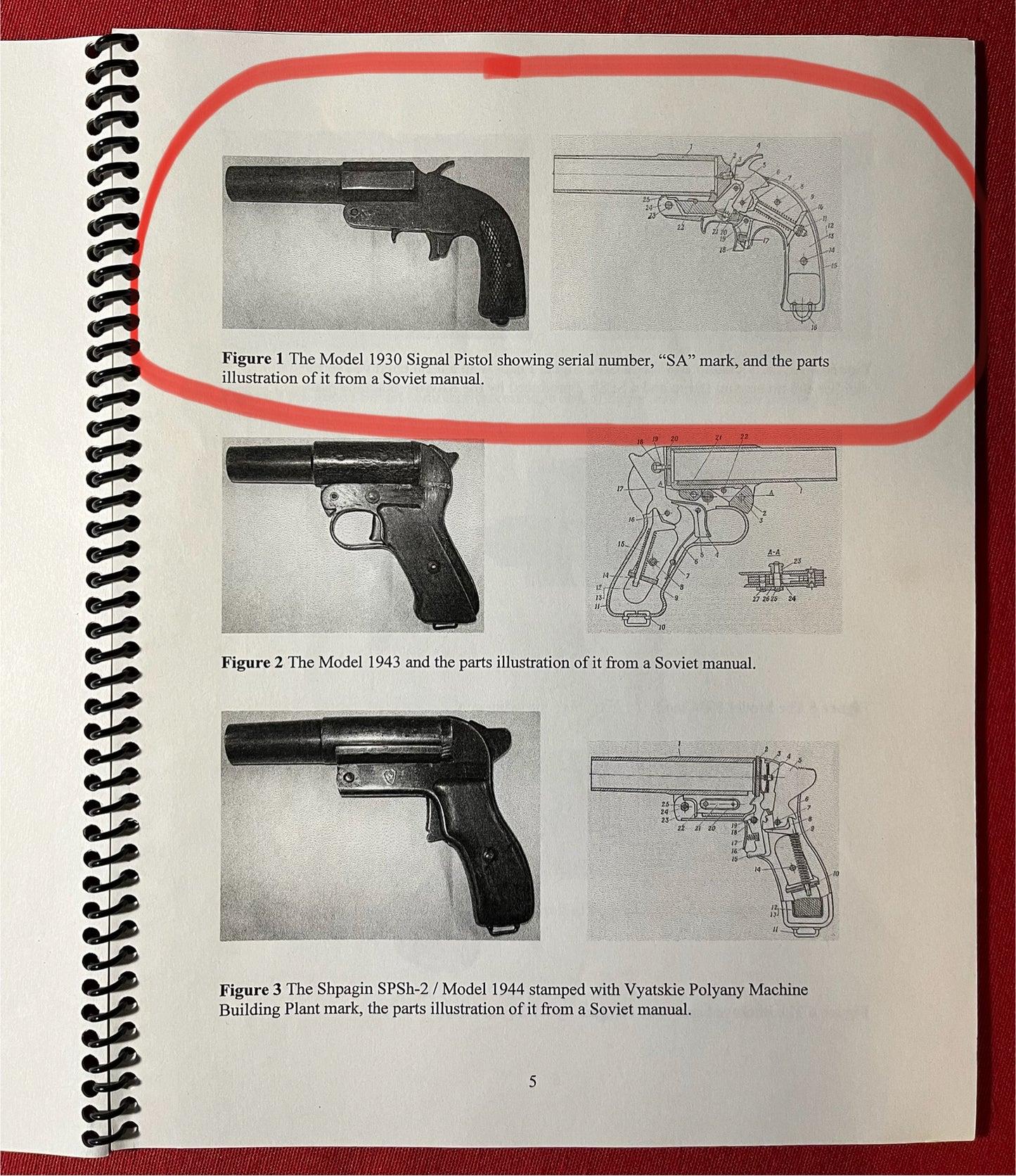 SCARCE WW2 M1930 Russian  Signal / Flare Pistol (Documented)