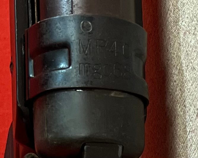 WW2 German MP40 MGC68 Model Gun 1st Generation / Movie Prop + ATF Letters & Case