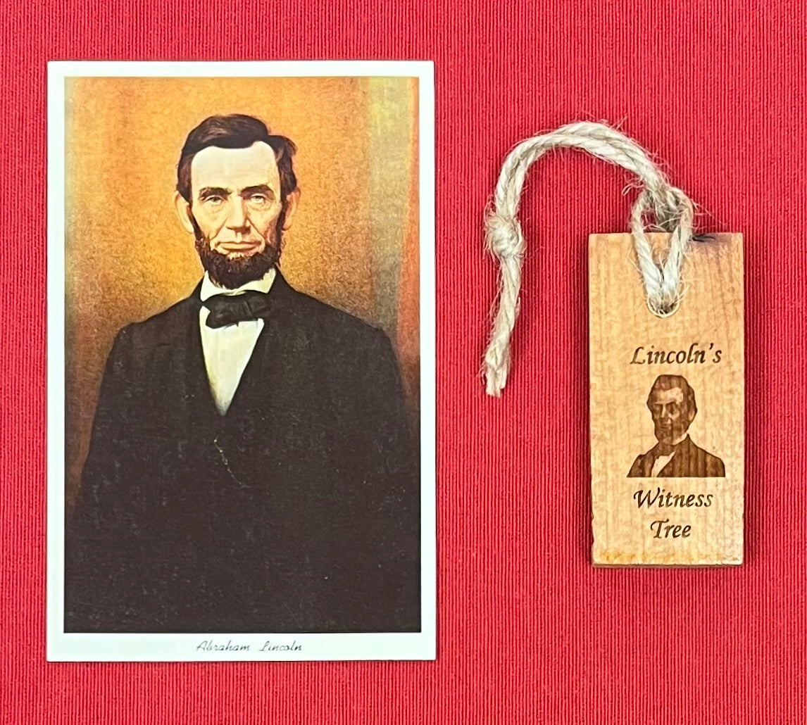 Gettysburg President Abraham ￼Lincoln (Witness Tree) Wood - Gettysburg Address
