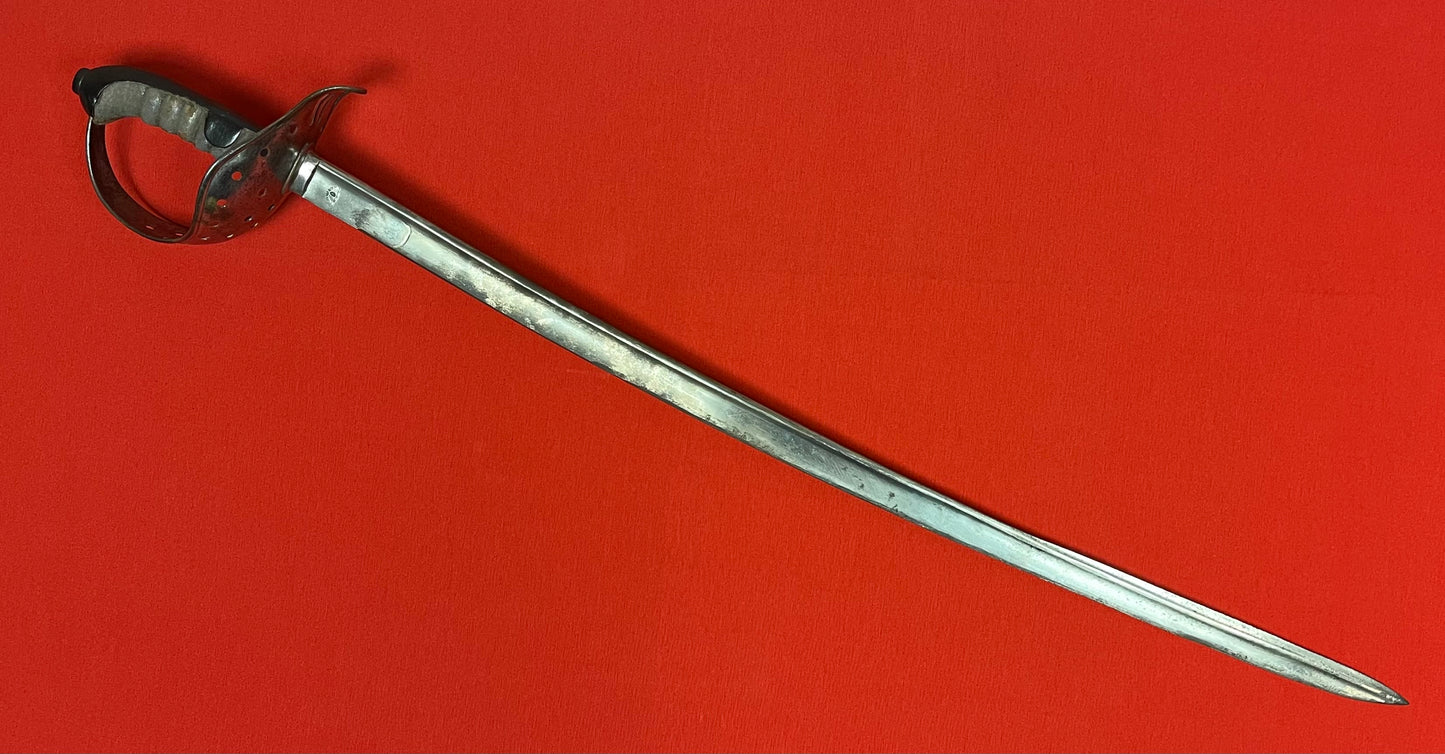 WWI Era M1904 Austro-Hungarian Cavalry Officer’s Saber/Sword Maker Marked - Budapest