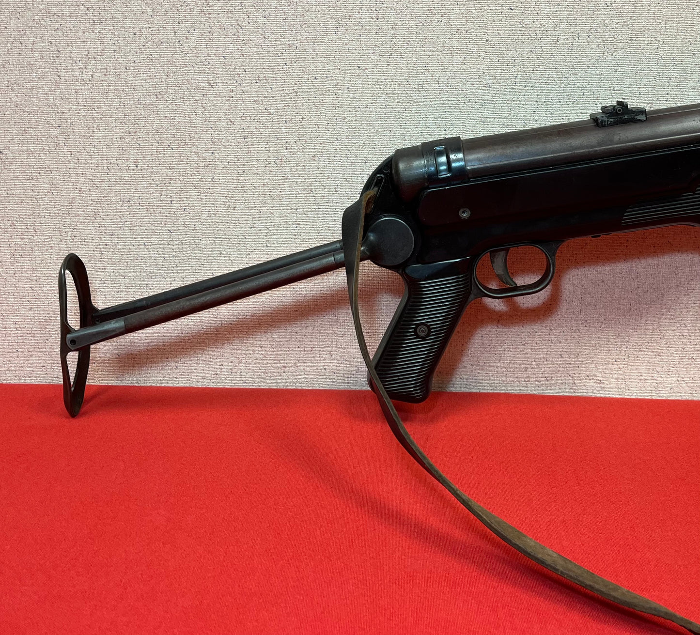 WW2 German MP40 MGC68 Model Gun 1st Generation / Movie Prop + ATF Letters & Case