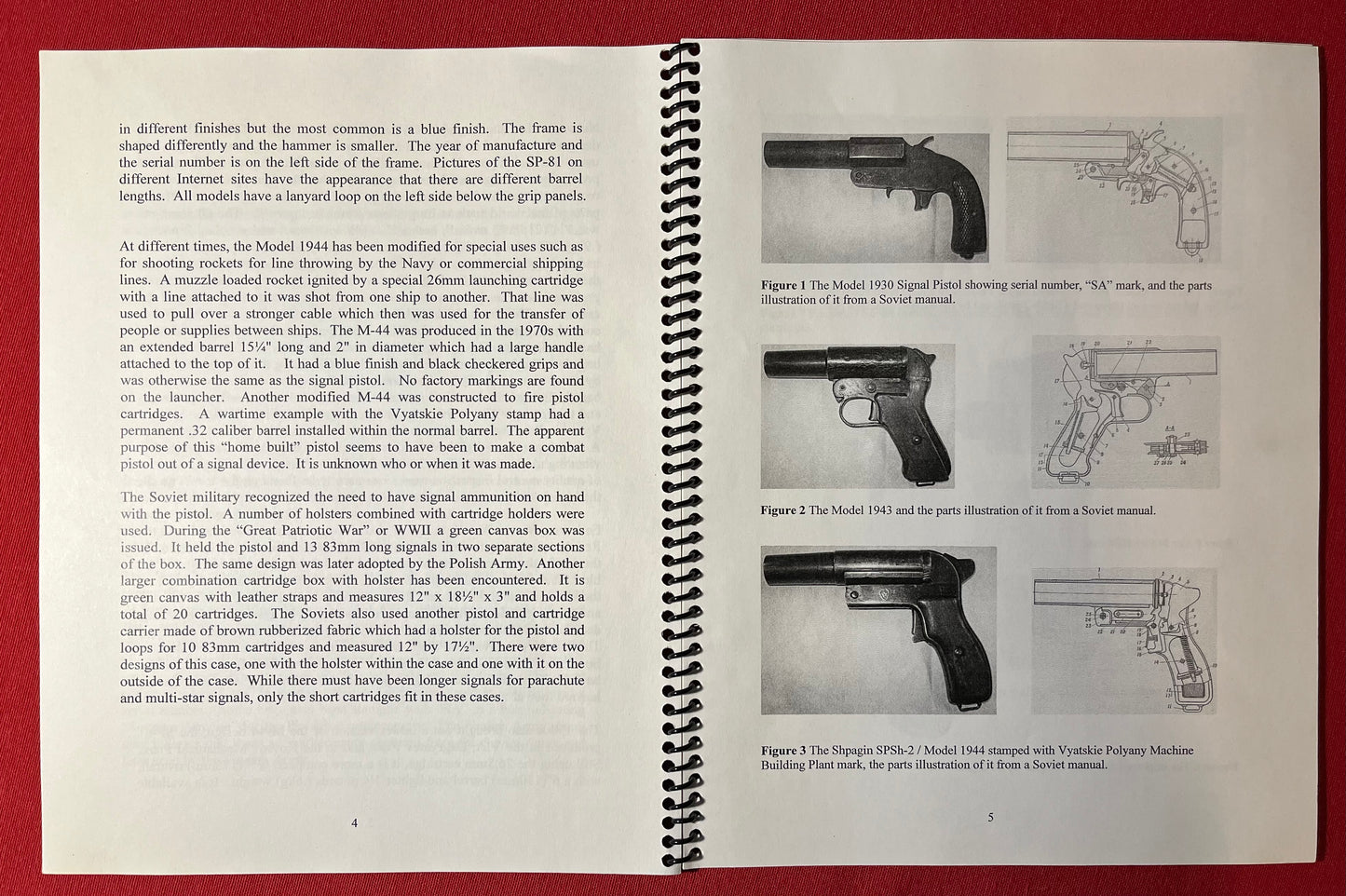 WW2 M1943 Russian Signal / Flare Pistol Model 1943 (Documented)