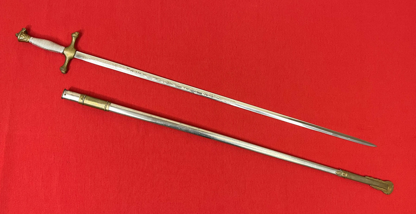 M1872 U.S. Military Academy Cadet Sword - Indian Wars Era