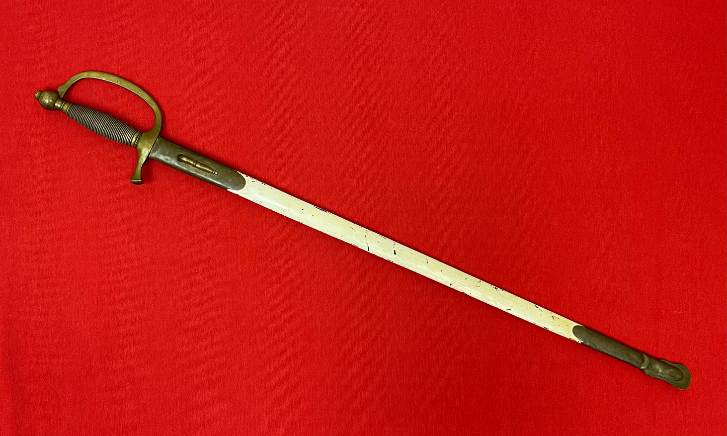 M1840 MUSICIAN’S SWORD BY EMERSON & SILVER DATED 1863 - Civil War Era