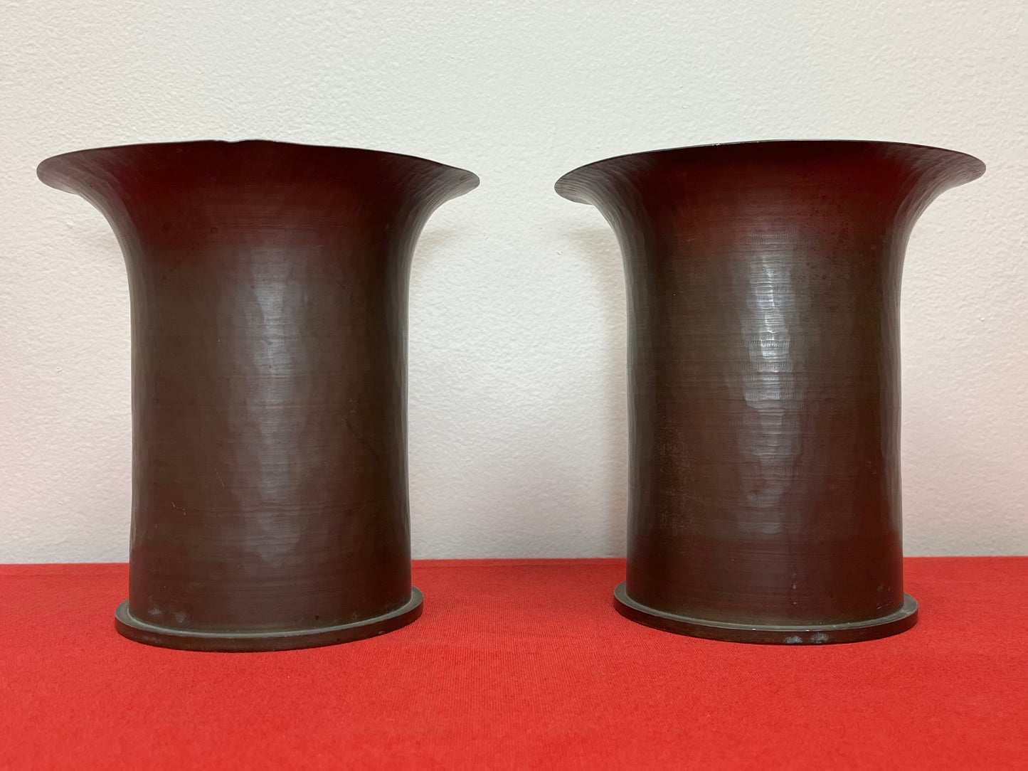 WW2 JAPANESE 170MM ARTILLERY SHELL (TRENCH ART) VASES/PLANTERS - LARGE